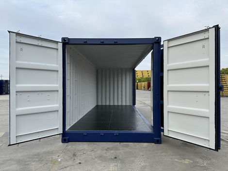 Side loading platform container